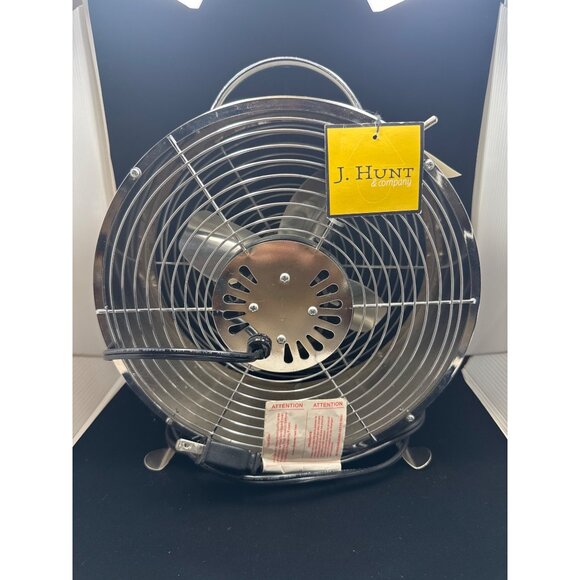 Intertek Electric Fan FE 20 Personal Mini Fan Silver Stainless - NWT - Picture 4 of 9